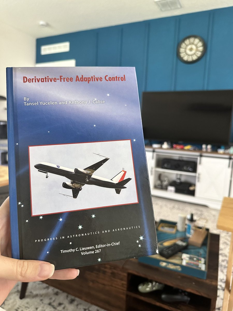 MerveDogan___'s tweet photo. Look what I get 👀 📚
Thanks for the gift @TanselYucelen 

@aiaa
#adaptive
#Control https://t.co/6IvXTqGl6r