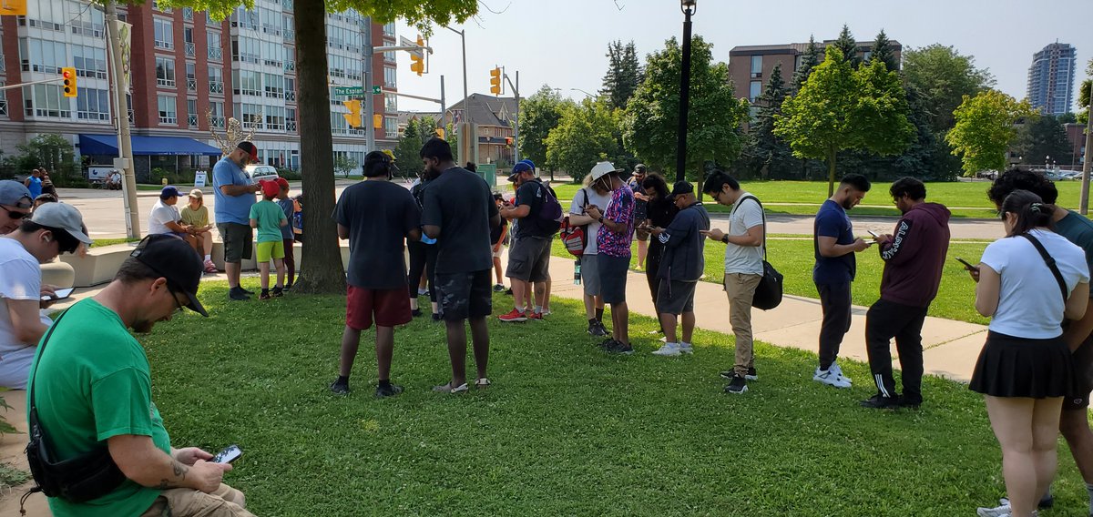 Exitializ's tweet photo. Yesterday’s #PokemonGOFest2024: Global in @CityofPickering was epic! 🌟 Check out this sun-soaked, fun-filled moment from Day 1! ☀️🎉🌐 @PokemonGoApp https://t.co/iQ2vFwq5nB