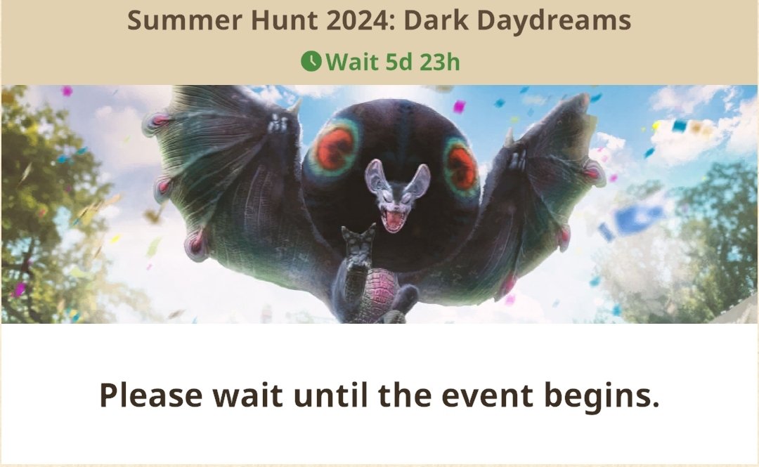 Wo_Wo_Wong's tweet photo. Got my ticket for Summer Hunt next weekend. Going to be spending all of EVO either helping customers or hunting monsters 🤣

#EVO2024 #monhunnow #monsterhunternow https://t.co/5IMZOmVkEP