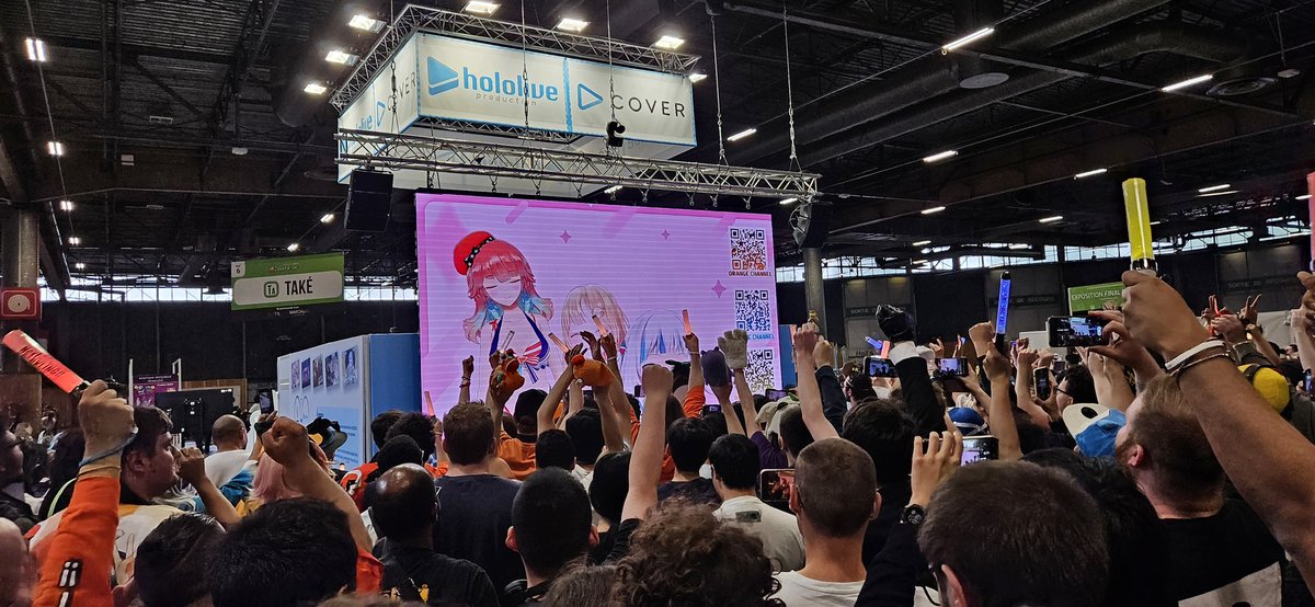Virsago009's tweet photo. Really great to see you! @gawrgura @watsonameliaEN @takanashikiara #hololiveEN #hololivemeet https://t.co/gM5hnTDVOk