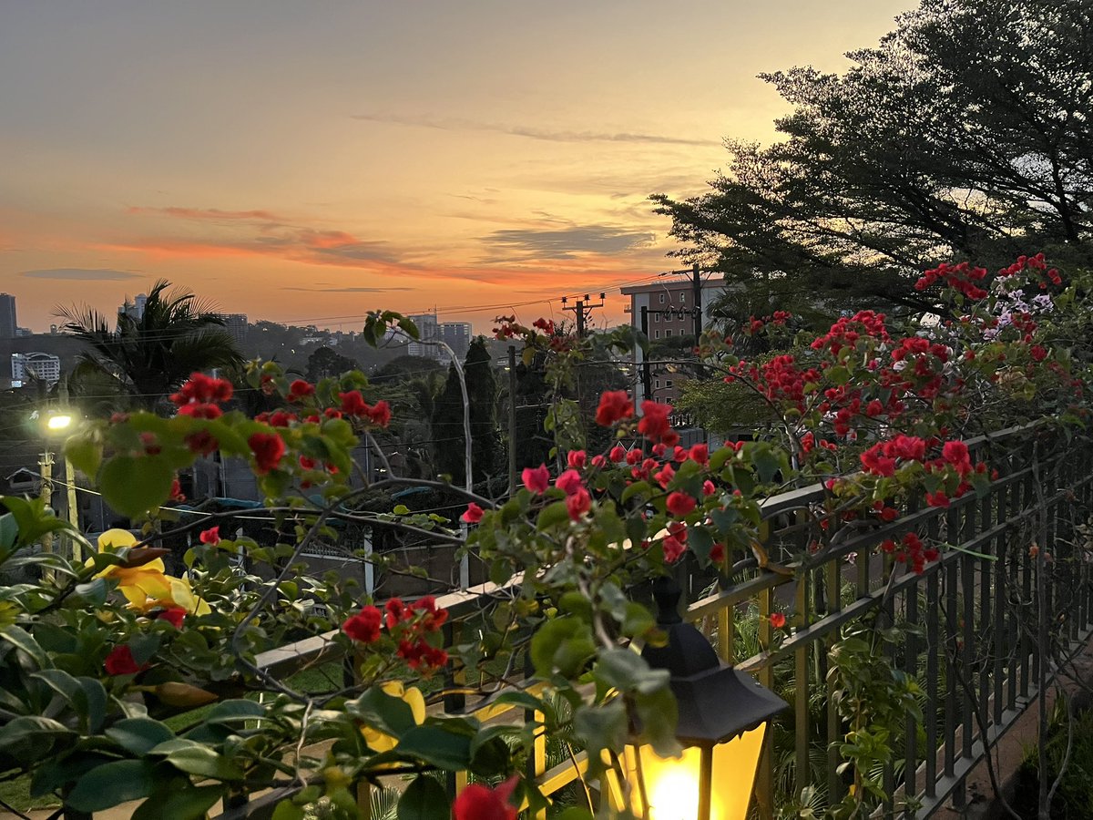A stunningly beautiful evening in #Kampala - and, believe it or not, this is not a photoshop picture! #UnforgettableUganda <a href="/LillyAjarova/">LillyAjarova</a>