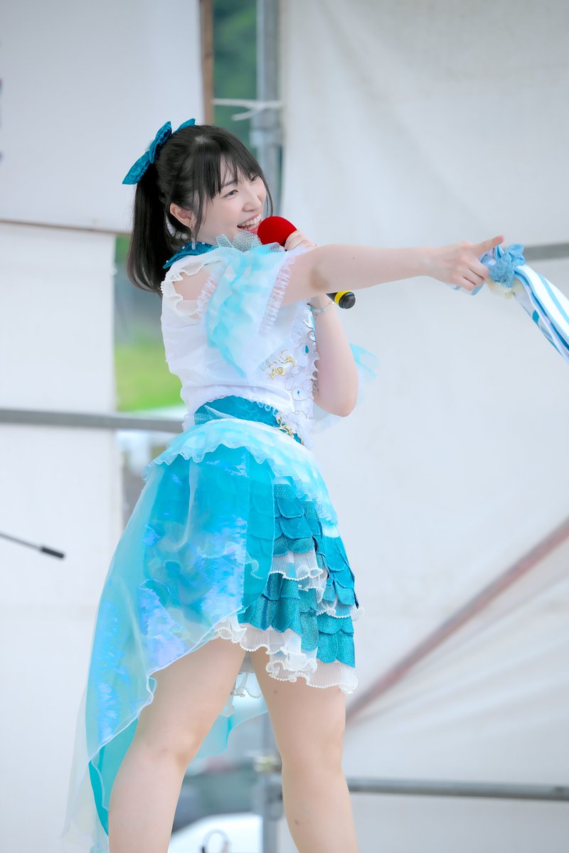 tamakonlabo's tweet photo. 叶枝 心(かなえこころ) c ②   2部
（7月14日 道の駅ふくしま東和 20周年大創業祭 ・道の駅ふくしま東和・二本松市）
マーメイド衣装、本人がデザインしたオーダーメイドだけあって最高に似合ってました
#ここたん #Neocrystal #ネオクリスタル #withYouwithMe #ここリス #叶枝心 https://t.co/meXcqrKFjH