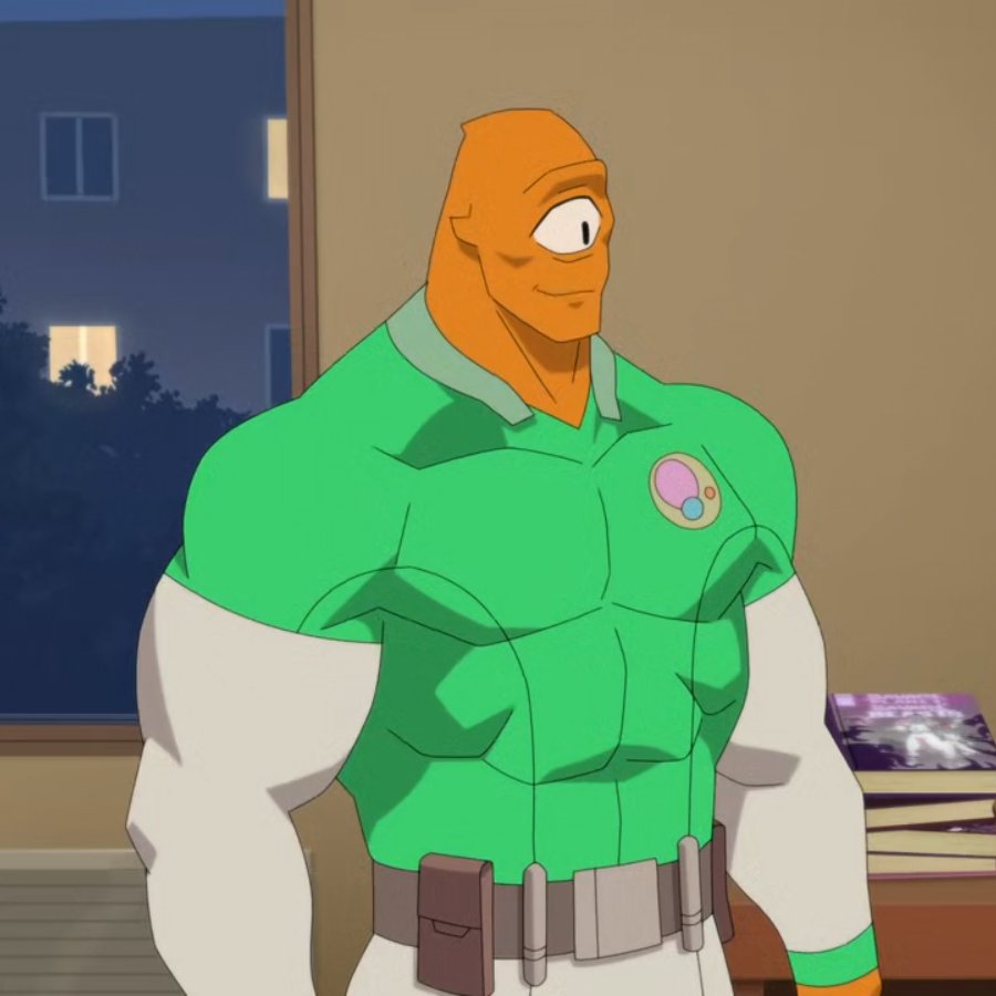 DoHaJun91's tweet image. Latest animated crush is #Invincible 's #Allenthealien