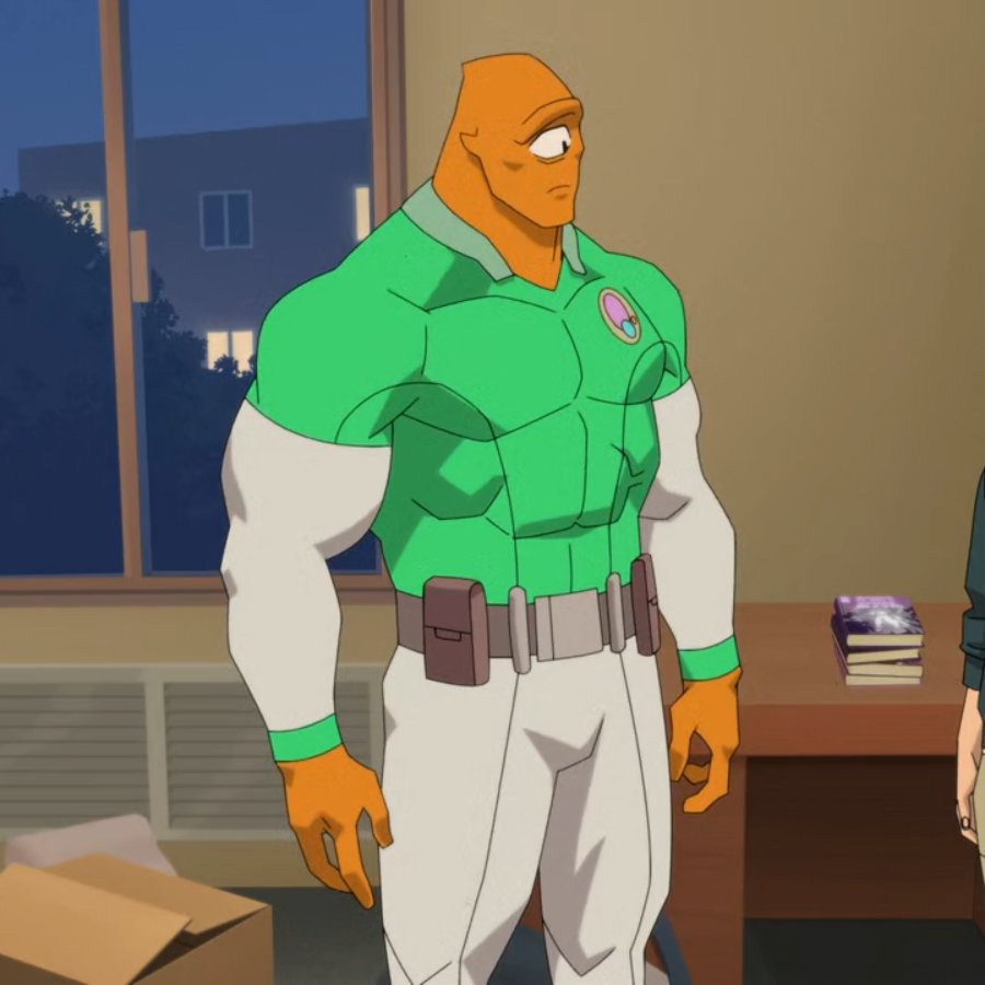 DoHaJun91's tweet image. Latest animated crush is #Invincible 's #Allenthealien