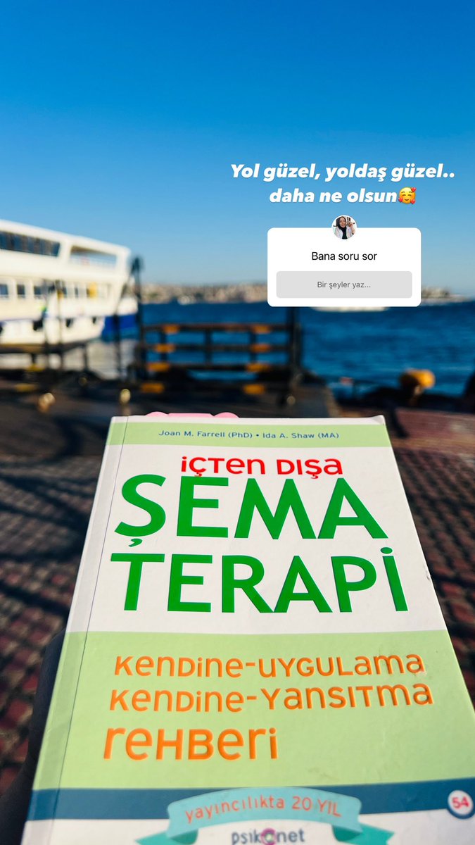 pskaysenursavas's tweet image. Benim takıntım… buyrunuz efendim; #şematerapi 📖 kaç kez daha okumam gerekiyor? Beşinciden sonrasını saymadım 🙈🫠