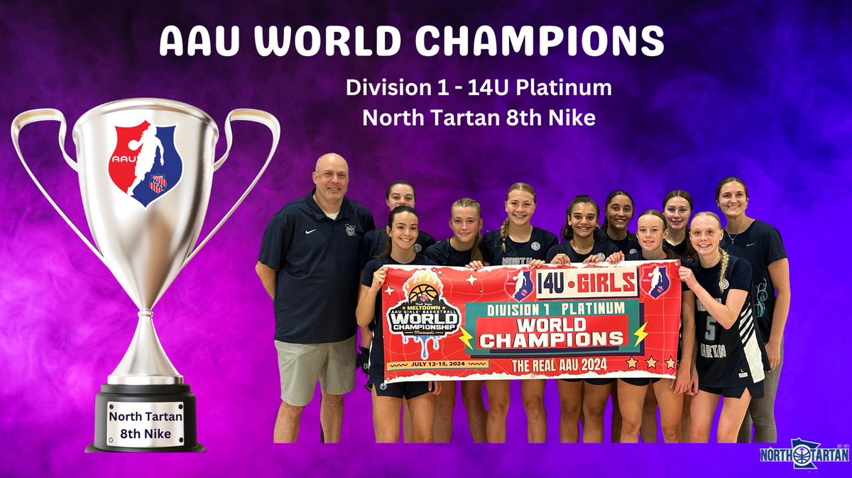 North Tartan (@northtartan) on Twitter photo A champion has been crowned!! Congratulations to the Meltdown AAU World Champions <a href="/NorthTartan/">North Tartan</a> 8th Nike!! A champion has been crowned!! Congratulations to the Meltdown AAU World Champions <a href="/NorthTartan/">North Tartan</a> 8th Nike!!