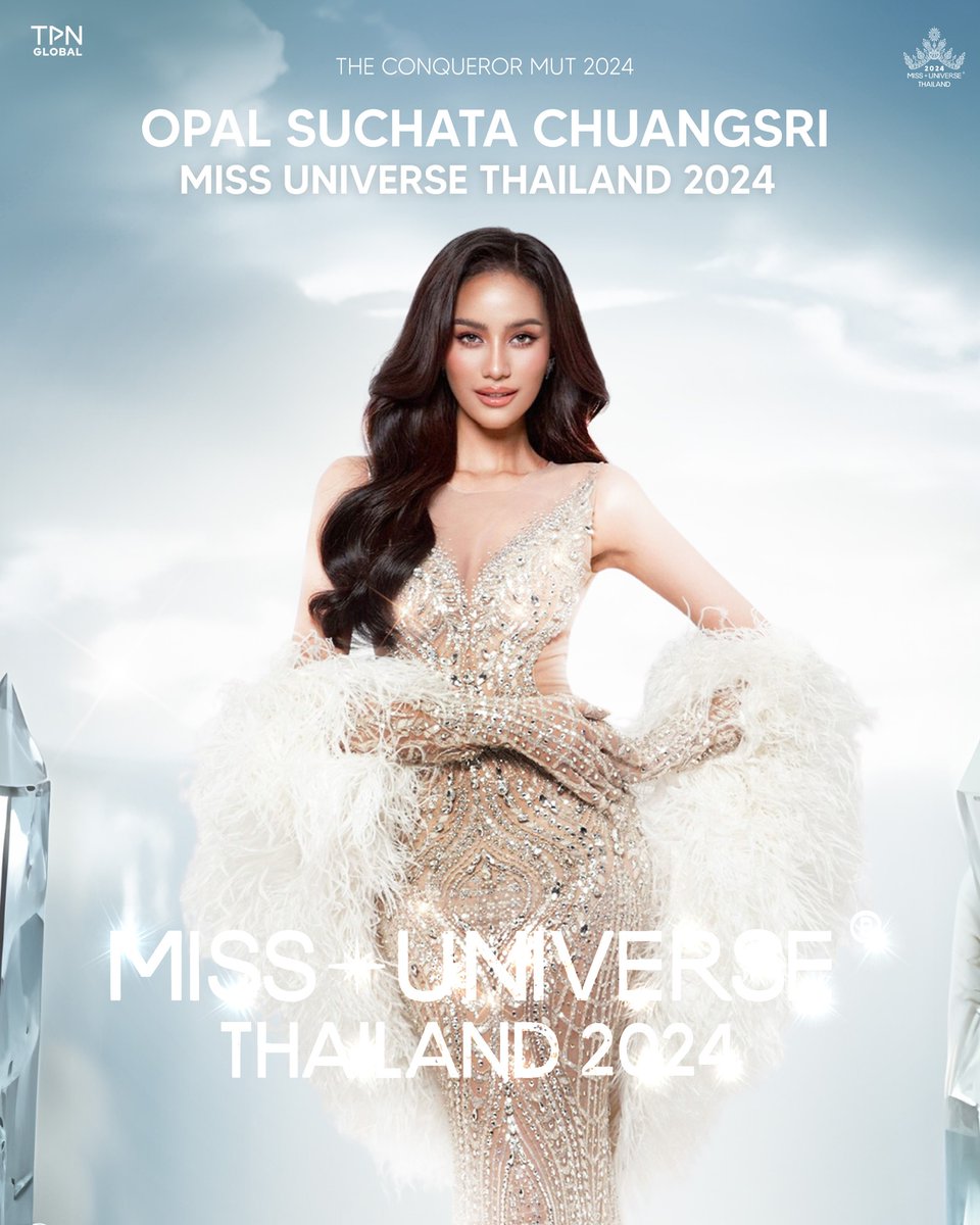 Dainsleif_10's tweet photo. MUT40 Bangkok, Opal Suchata Chuangsri is the NEW MISS UNIVERSE THAILAND 2024. Congratulations.
#MissUniverse #MUT #MissUniverseThailand #MissUniverseThailand2024 #MUT40 #MUTBangkok https://t.co/l8BTeJR2S7
