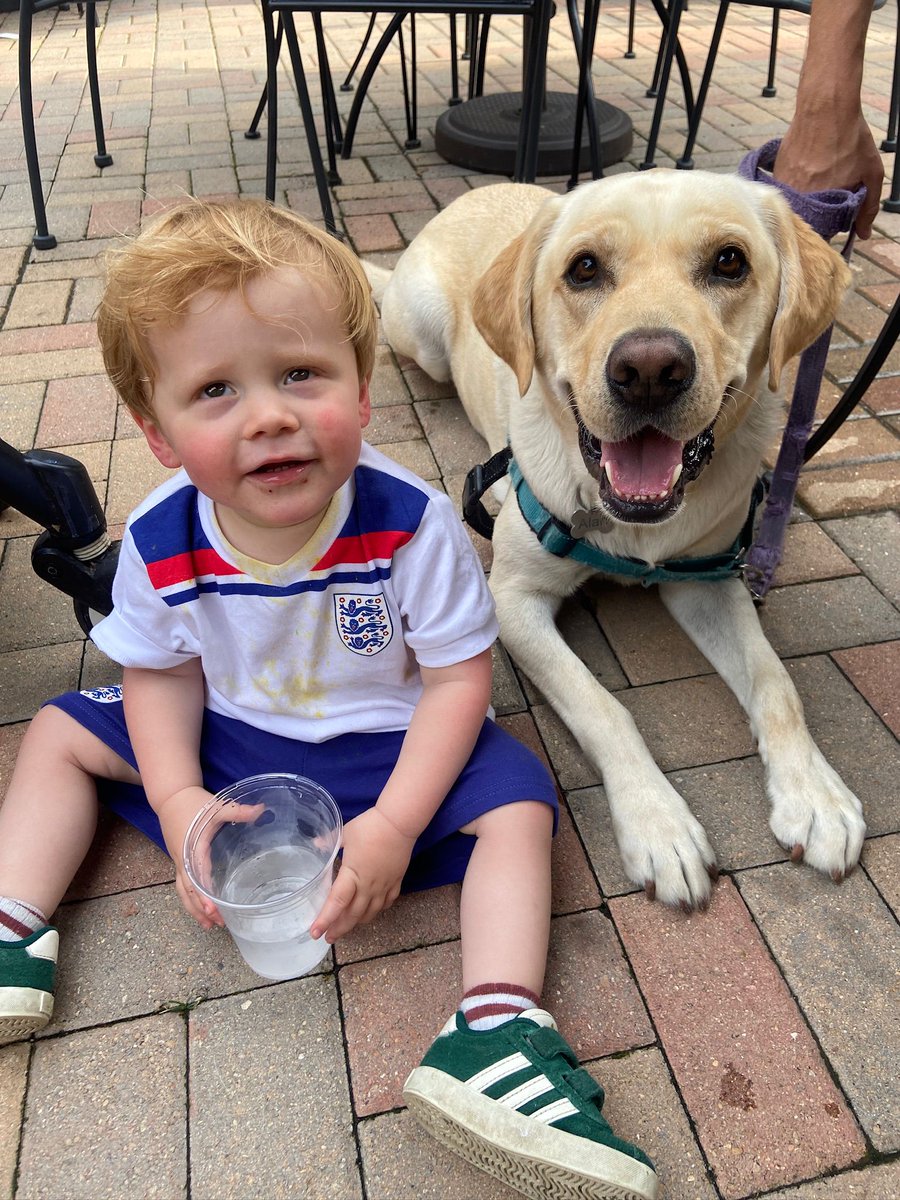 Daniel Taylor Learning & Development (@danielt_lnd) on Twitter photo Hello from Josh and Alan the dog from Chicago over in Stockport with family for the game #SSNThreeLions <a href="/SkySportsNews/">Sky Sports News</a> Hello from Josh and Alan the dog from Chicago over in Stockport with family for the game #SSNThreeLions <a href="/SkySportsNews/">Sky Sports News</a>