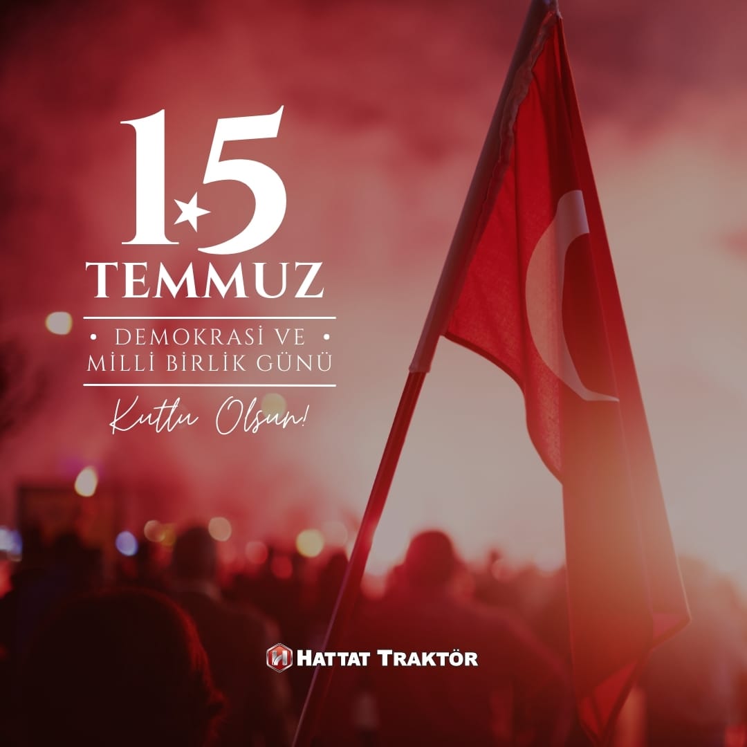 15 Temmuz Demokrasi ve Milli Birlik Günü Kutlu Olsun!