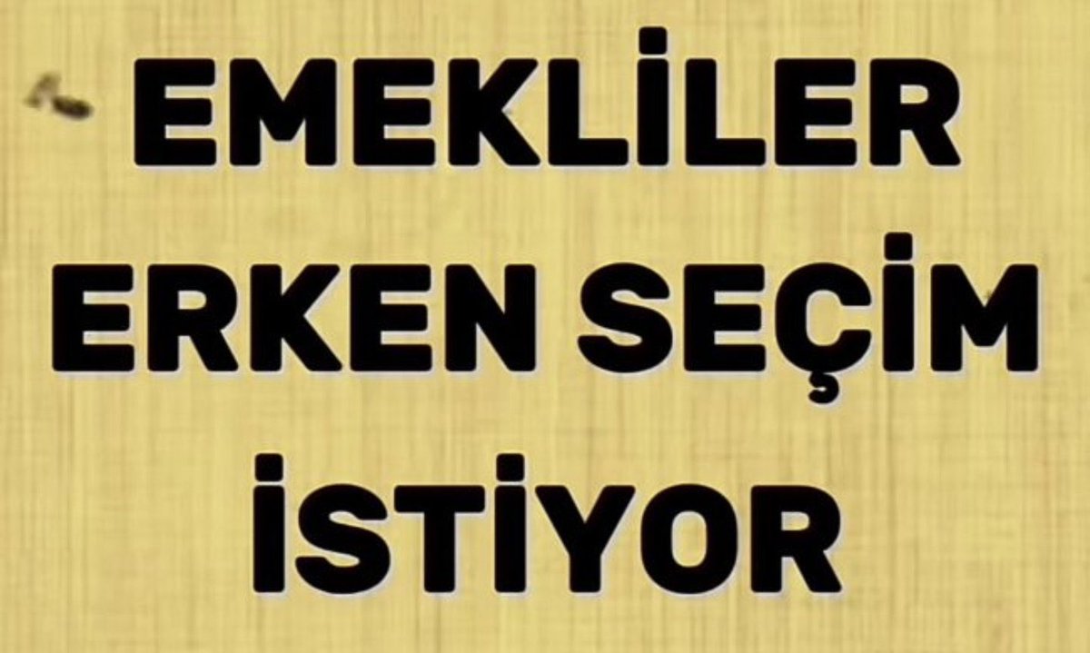 Pardus1010's tweet image. Emeklilerden sonra asgari ücretlileri de kaybettiler.
Erken seçim sonları olacak.
#YeterHemenSeçim