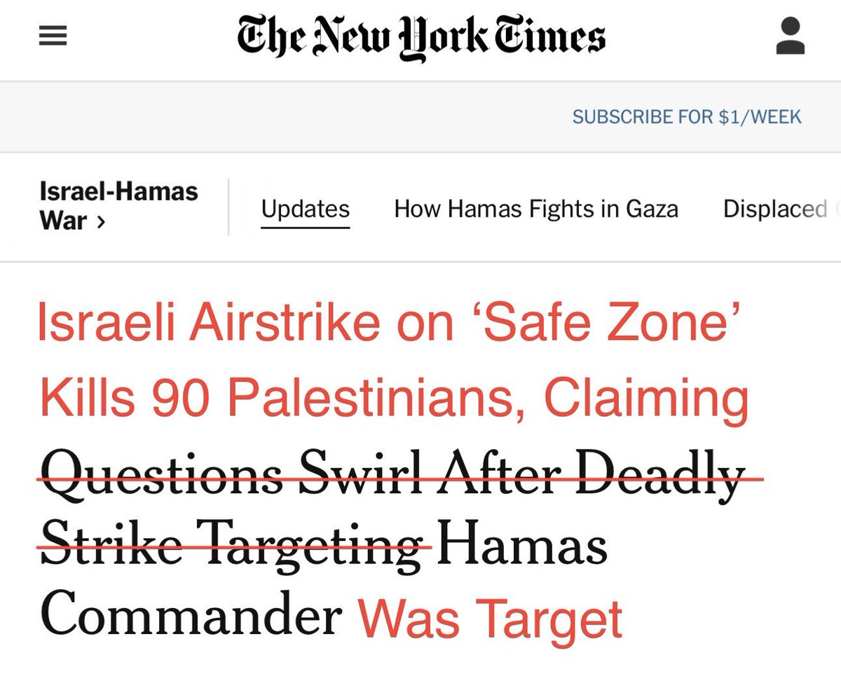 Just a random “deadly strike,” with no named victims, attributed to no one.