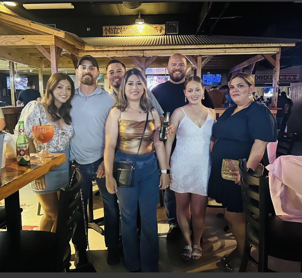 CoachOrtega33's tweet photo. Thank you to all my family, childhood friends and coaching buddies who came out to celebrate my birthday. Excited to get together again at the THSCA Convention and the Socials. https://t.co/U0Etk351nH