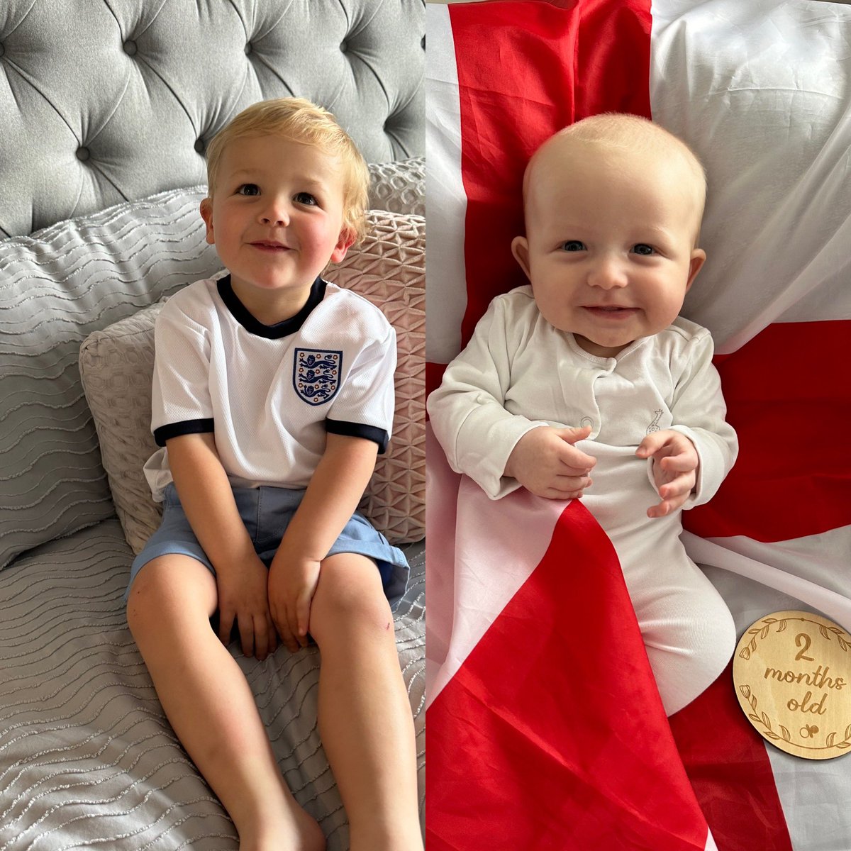 Freddie &amp; Albie #SSNThreeLions