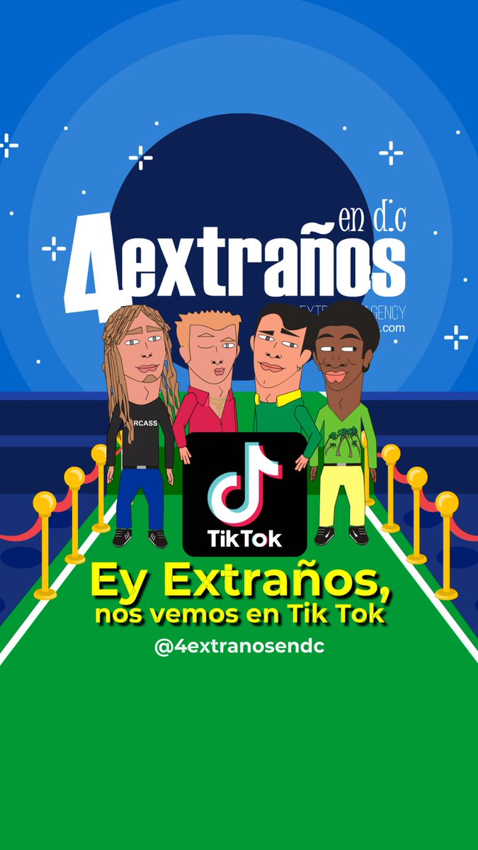 Y nos abrimos cuenta en Tik Tok parceros. Por allí van a encontrar extraños tesoros escondidos, camine pues que el link está en la bio!
Cuantos seguidores sumaremos en un día?

tiktok.com/@4extranosendc