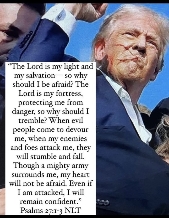 Praying for our country and Donald Trump!