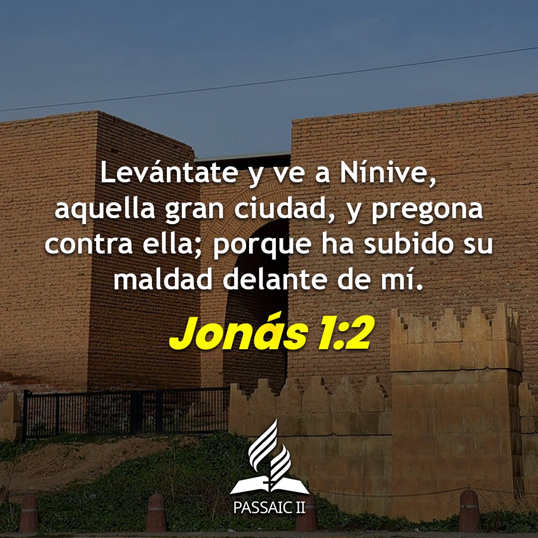 La lectura biblica del sábado nos cuenta cómo Dios llamó a Jonás a predicar en la ciudad de Nínive, sabiendo que la ciudad estaba llena de pecado. 

Cuando Dios llama, Él llama.

#IglesiaAdventista #Adventistas #LecturaBiblica #Biblia