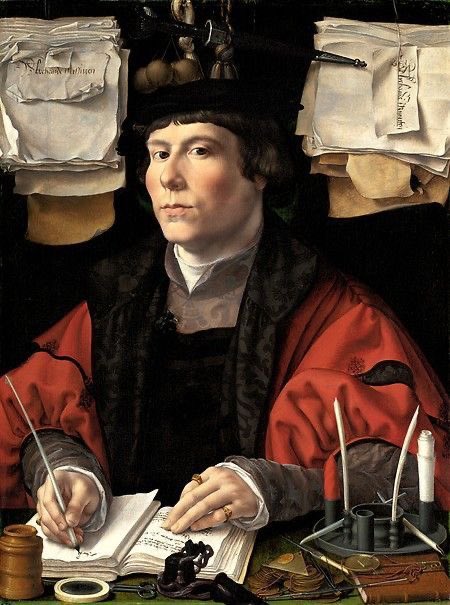 Dominiquepucini's tweet photo. « Ecrire : la seule façon d'émouvoir autrui sans être gêné par un visage. »
Jean #Rostand #ecrire #ecriture
Jan Gossaert https://t.co/M1alZ2kNTI