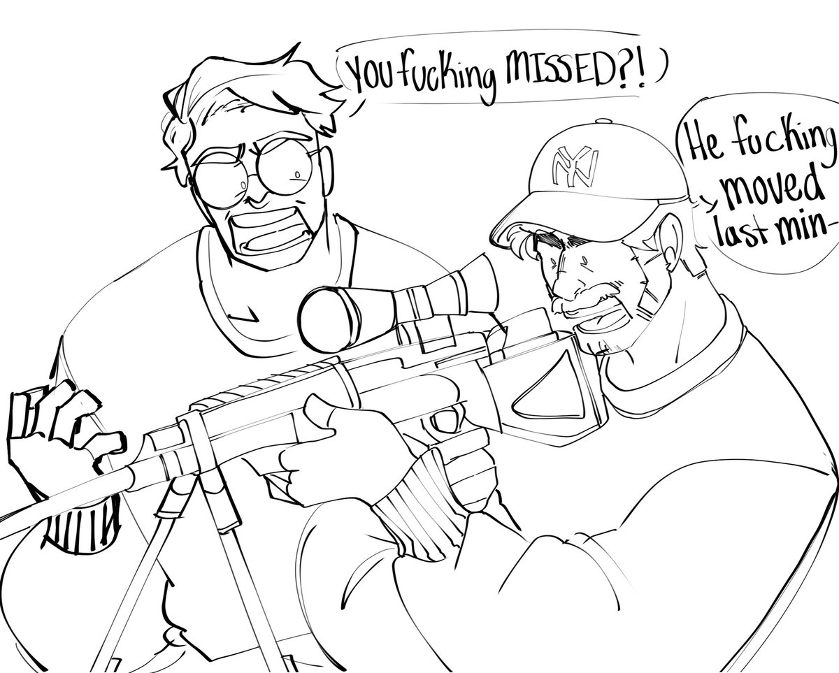 fuszzzz's tweet photo. He didn’t have his glasses on #murderduo https://t.co/qBsxg9RRHu
