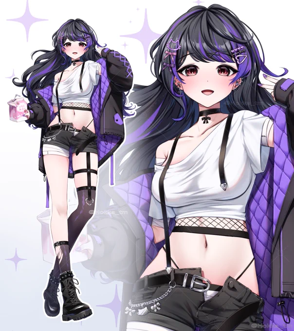 【work】この度、個人Vライバー絢瀬るい様のお身体をお仕立てさせていただきました!どうぞよろしくお願い致します! 