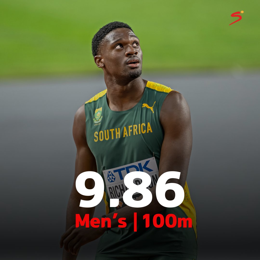 SuperSportTV's tweet photo. What is he cooking?

🇿🇦 Benjamin Richardson delivers a personal best of 9.86 in the men’s 100m at La Chaux-de-Fonds 🏃‍♂️

𝐈𝐭 𝐢𝐬 𝐭𝐡𝐞 𝐬𝐞𝐜𝐨𝐧𝐝 𝐟𝐚𝐬𝐭𝐞𝐬𝐭 𝐭𝐢𝐦𝐞 𝐢𝐧 𝐦𝐞𝐧'𝐬 𝟏𝟎𝟎𝐦 𝐛𝐲 𝐚 𝐒𝐨𝐮𝐭𝐡 𝐀𝐟𝐫𝐢𝐜𝐚𝐧 👏 https://t.co/9TfPRbaZdT