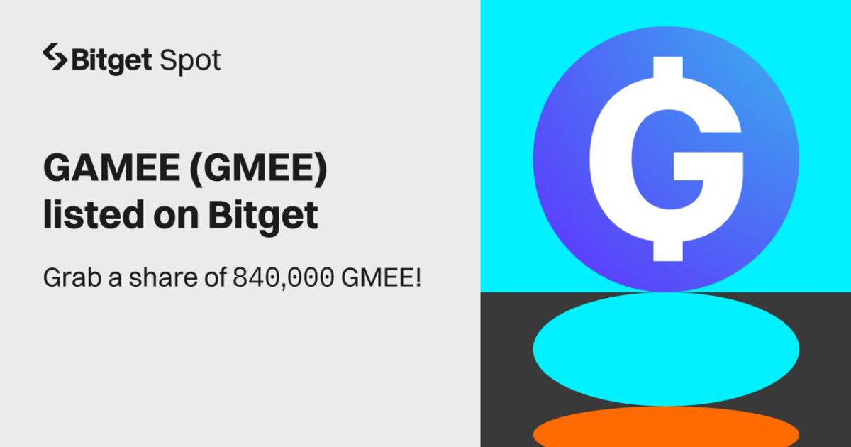 GMEE Airdrop Live ☑️
Total Reward: 840K GMEE
Refer Reward: 3 (~0.09$) GMEE
Minimum Withdrawal: 18 GMEE
Withdrawal: Instant to Wallet

🔗 Airdrop Link: t.me/Gmee_airbot?st…

How to join?
- Start Airdrop Bot
- Join All Telegram Channels
- Complete All Tasks of Airdrop
- Submit