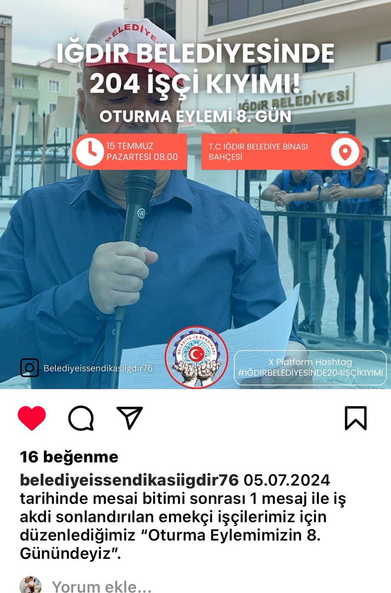 igdirli's tweet photo. @csgbakanligi #Iğdırbelediyesinde204işçiyezulüm https://t.co/D9gf4S4NEE