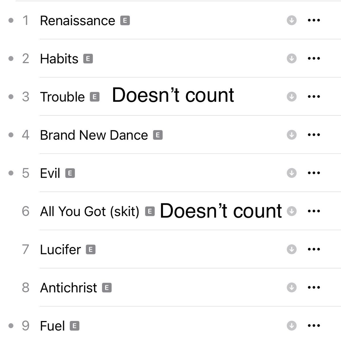 SyrianAlmond's tweet photo. One of Eminem’s hardest 7 track run at 51 is some 🐐💩 https://t.co/kcWaaDvsfE