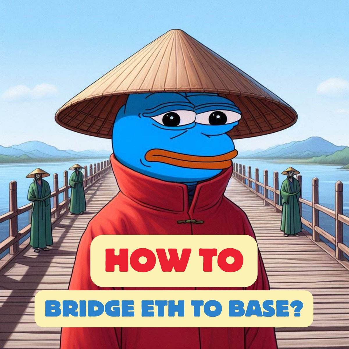 PeiPeiBased's tweet photo. ๐ธ Thread on Bridging to Base ๐ธ
Want to bridge to Base Network but don't know where to start? Here's your guide to unlocking the potential of Coinbase's L2 blockchain.
#Base #ETH #BridgeToBase #BuildOnBase #onchainsummer https://t.co/yH69J6K39c