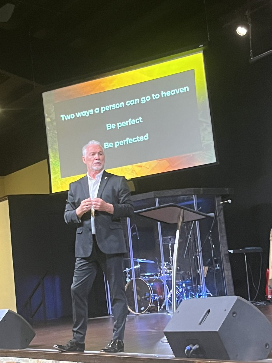 gorokhof's tweet photo. Two ways a person can go to heaven: be perfect or be perfected (p. Ron Hammonds) https://t.co/2UQAkqPOub