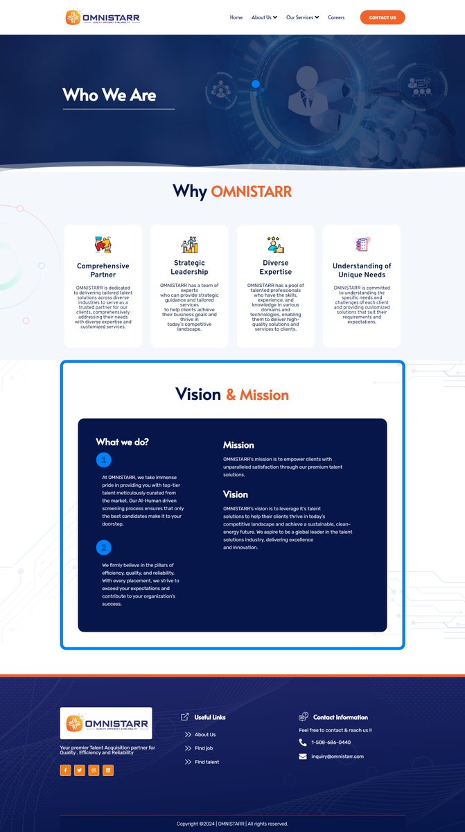 MAMeheraz1's tweet photo. 'omnistarr' is a recently completed Website!
------------------------------------------------
🌐 Website Platform: WordPress
🌐 Page Builder: Elementor
⌛ Website building time: 7 days!
📄 Pages: 10 Pages
🎨 Modern, neat and clean design

Contact: mameheraz02@gmail.com https://t.co/0UTE93d7yf