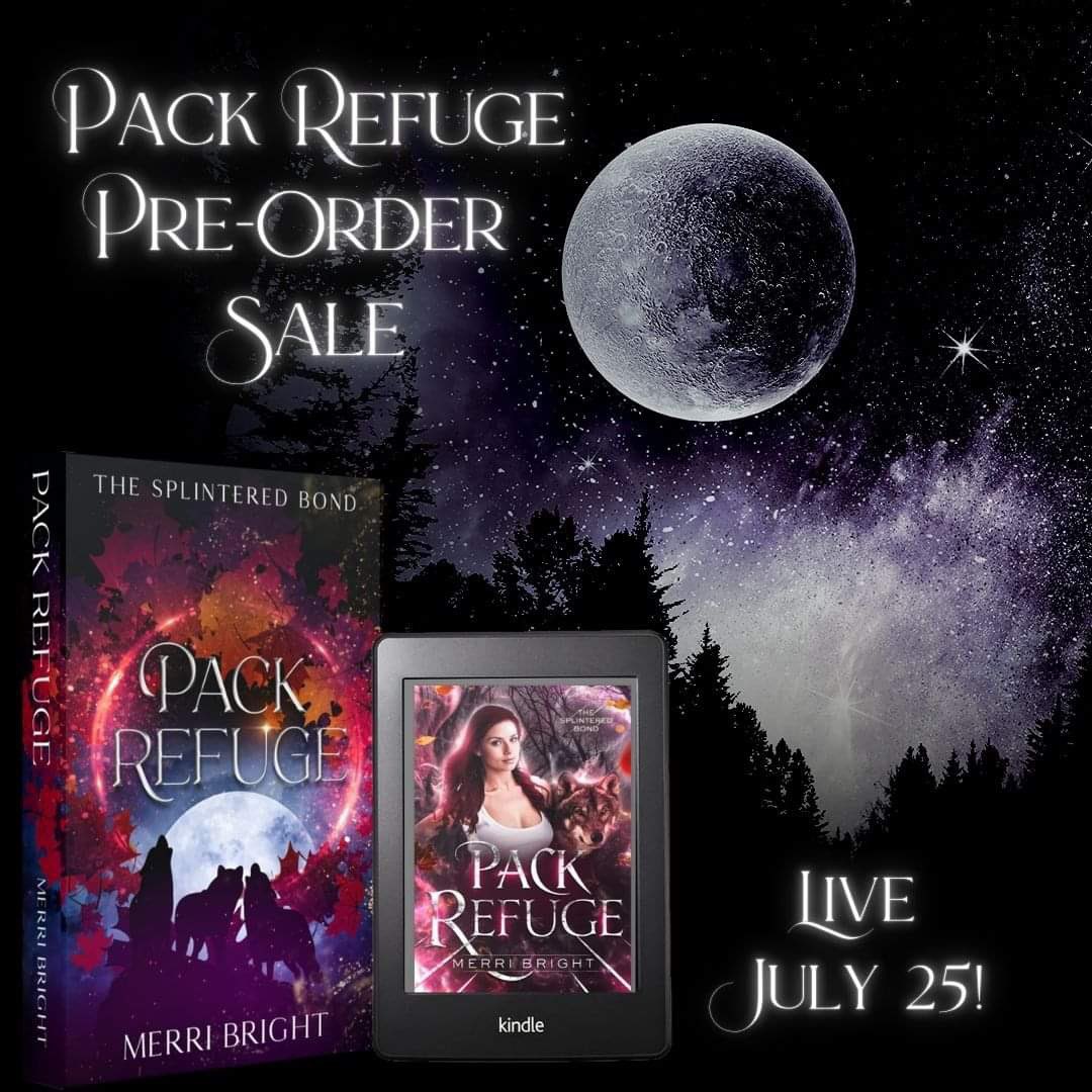 MerriBrightDark's tweet photo. Deeply romantic. Painful. Even a little bit funny, but just enough to take the edge off.
Pack Refuge is coming July 25.
❤️
#rejectedmates #paranormaromance #packreject
Pre-Order S*A*L*E for 2.99USD https://t.co/bACuFlKGmq