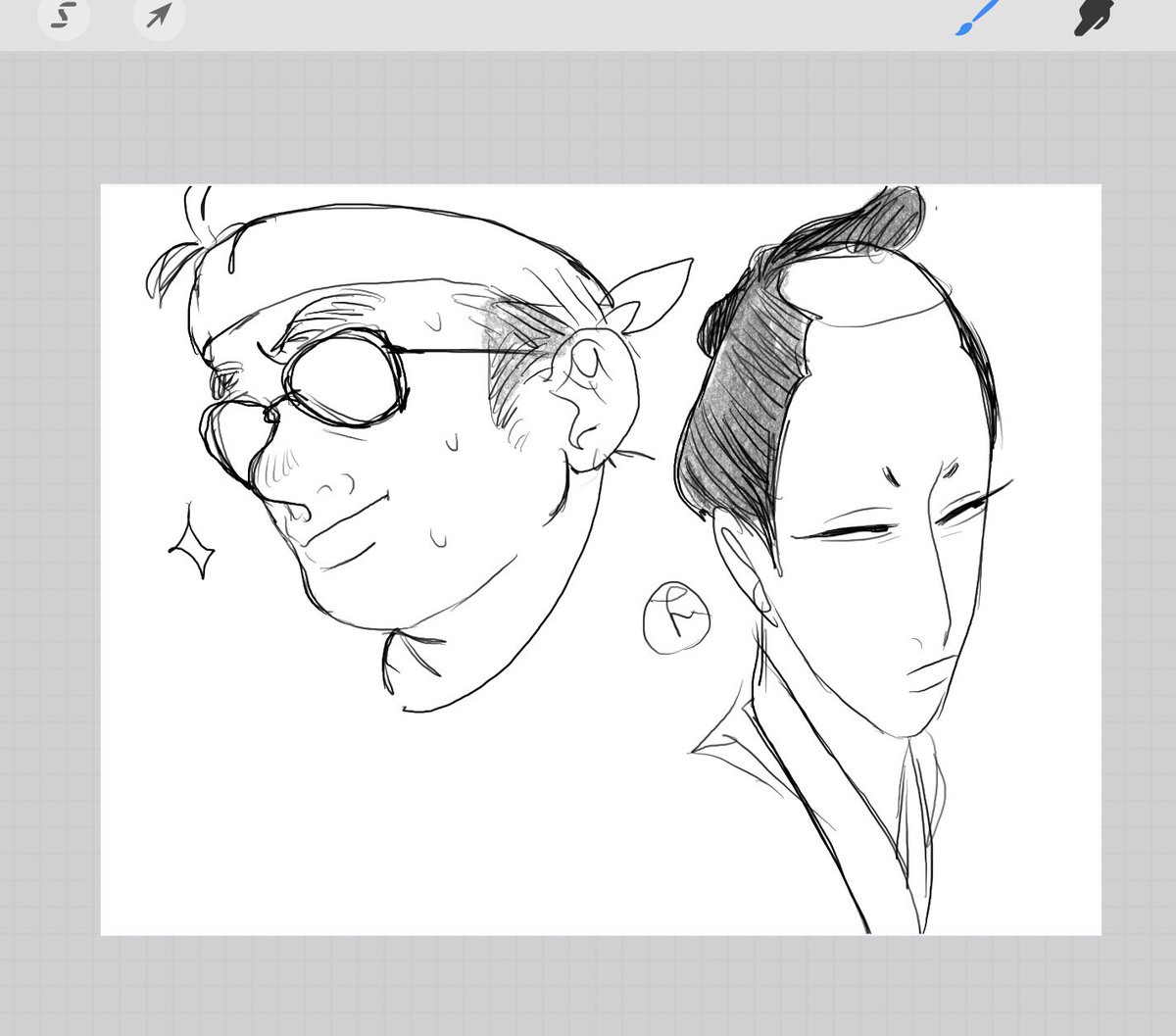 描き分け極端 