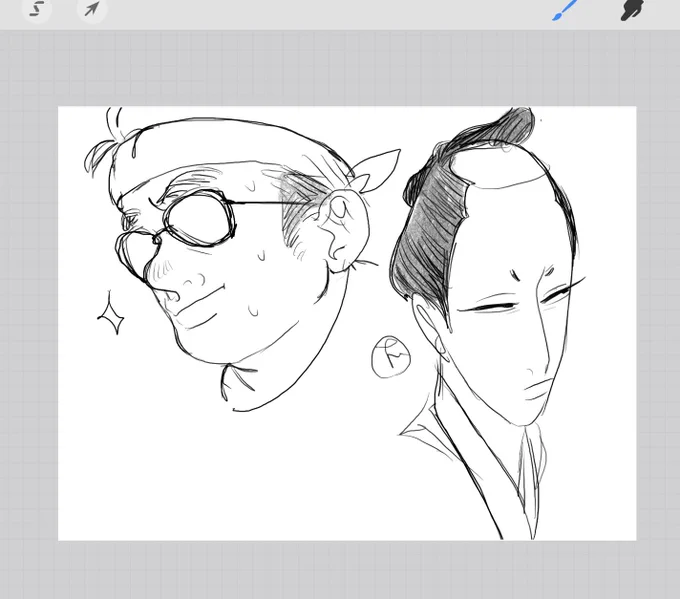 描き分け極端 