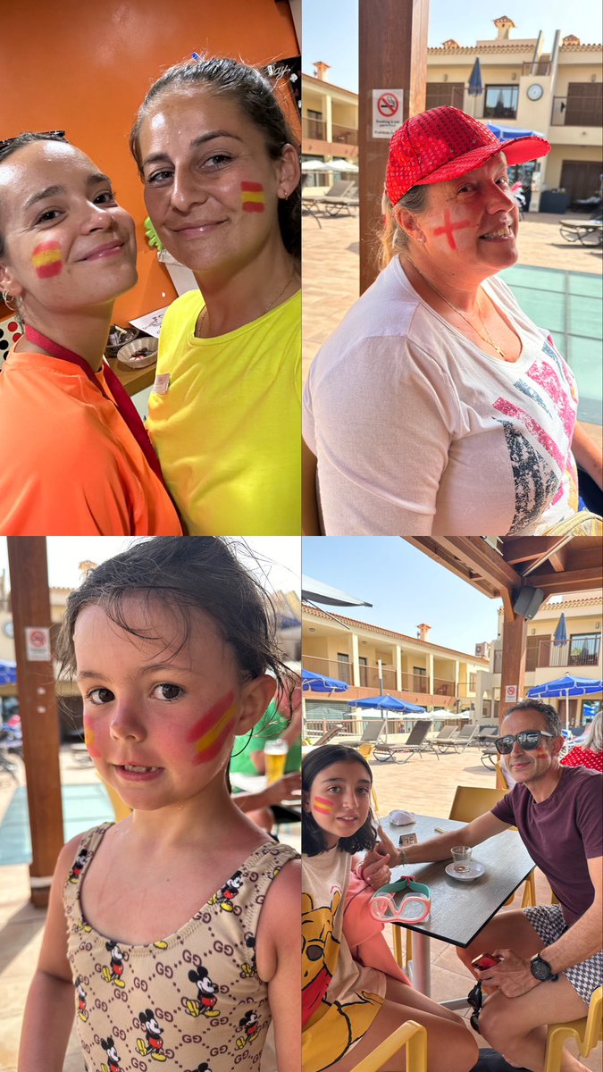 Carlota_Pkent's tweet photo. Royal Sunset Beach Club is ready for the big final!! 🇪🇸🏴󠁧󠁢󠁥󠁮󠁧󠁿

🏆🙌🏼🏆🙌🏼🏆🙌🏼

#RoyalSunsetBeachClub #Eurocopa2024 

@Minerva_VT @ClaudiaGMorell @giaco87giaco @EmmaJayneWoodie @EsmeraldaS52925 https://t.co/U8w8YxIpXX