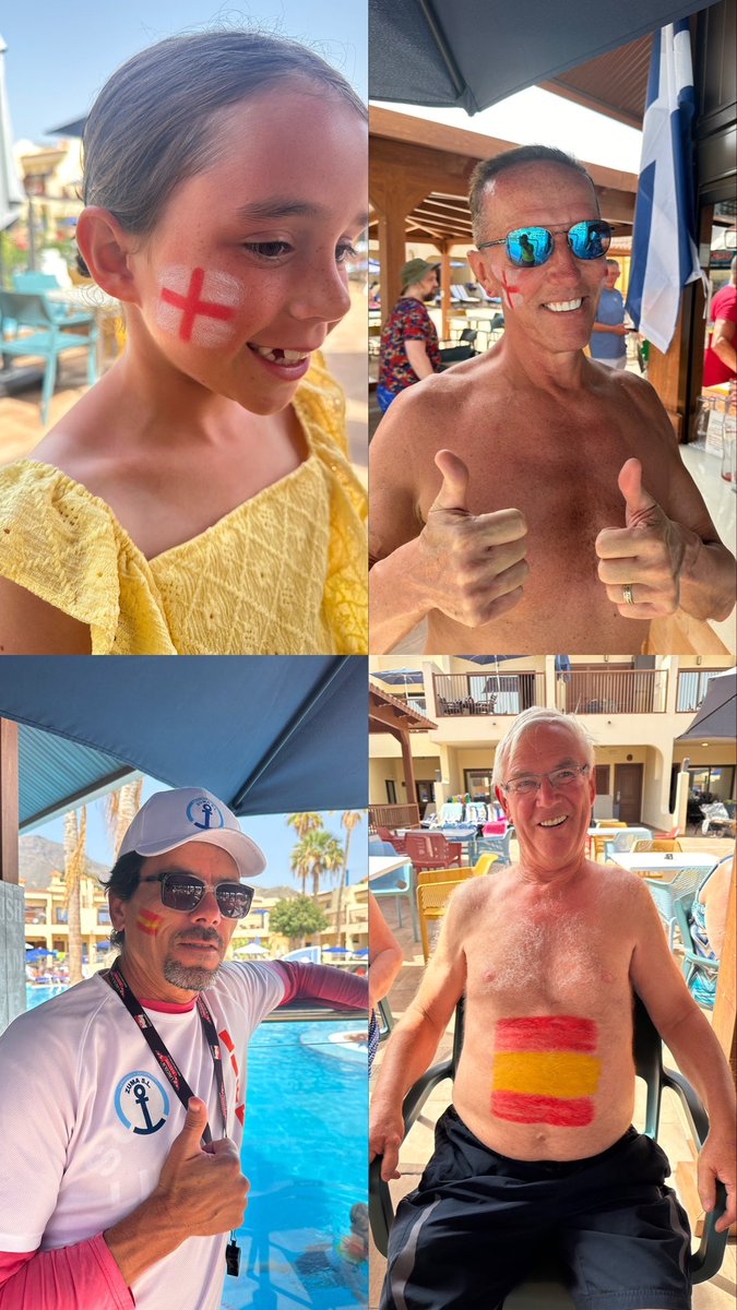 Carlota_Pkent's tweet photo. Royal Sunset Beach Club is ready for the big final!! 🇪🇸🏴󠁧󠁢󠁥󠁮󠁧󠁿

🏆🙌🏼🏆🙌🏼🏆🙌🏼

#RoyalSunsetBeachClub #Eurocopa2024 

@Minerva_VT @ClaudiaGMorell @giaco87giaco @EmmaJayneWoodie @EsmeraldaS52925 https://t.co/U8w8YxIpXX