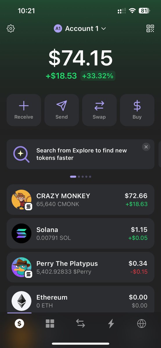 SafyraaX's tweet photo. Lfg $CMONK
$20 to $74 in just 7 days , Buy more Hold more
#1000xpotentials
#memecoinonsolana https://t.co/uc8lmAc2rd