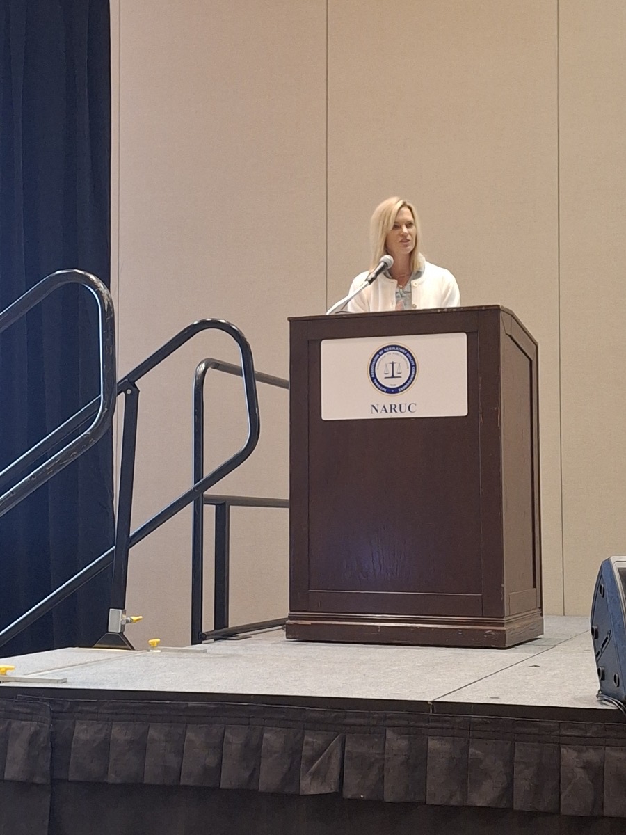 NARUC's tweet photo. President @fedorchak4ND attended the CCIF breakfast in collaboration with four NARUC staff subcommittees. She stated: "Today’s dialogue was an excellent way to demonstrate the value of collaboration among CCIF’s 3 core groups." #NARUCSUMMER24