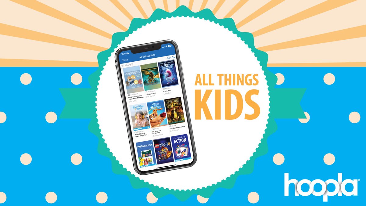 hooplaDigital's tweet image. Find endless learning and adventure for your kids with books, movies, and music albums that spark fun and imagination! 📚🎶✨ hoopla.app.link/z0nmPCkULKb