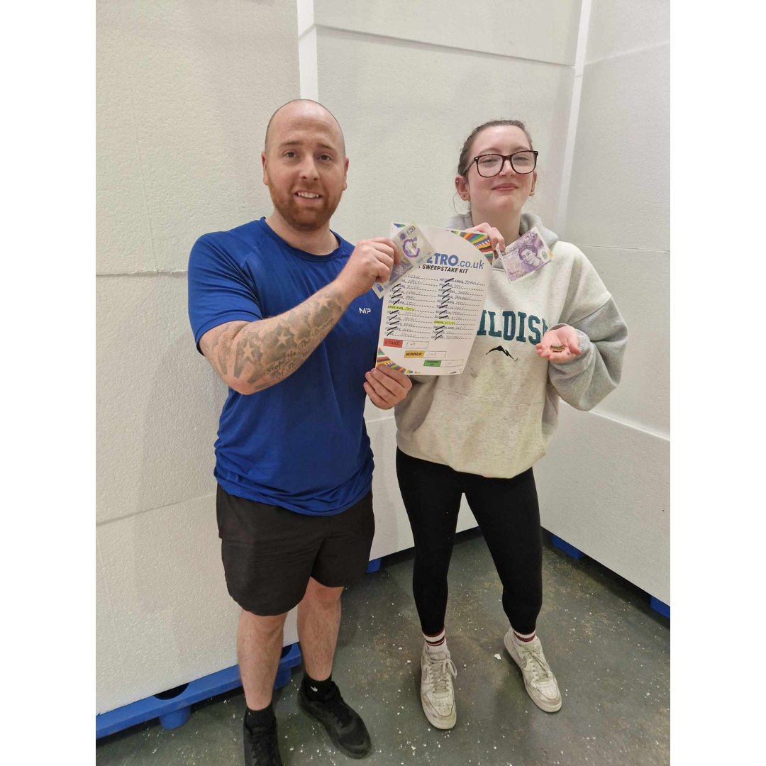 ⚽🏴󠁧󠁢󠁥󠁮󠁧󠁿 🦁 Good Luck to England tonight in the Euros Final against Spain 🦁🏴󠁧󠁢󠁥󠁮󠁧󠁿⚽
Nathan and Toni picked Spain and England out of the sweepstake and decided to share it; winners either way at Molygran!! 
#Euros #England #Lions #Euros2024