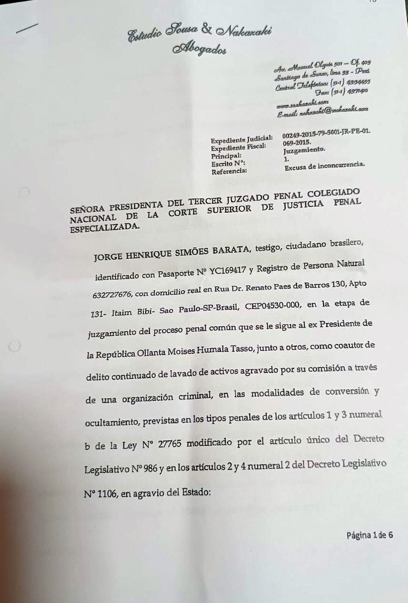 ConvocaPe's tweet photo. #Lanzamiento El fiscal José Domingo Pérez pregunta: “¿quién recomendó al señor Barata que no declare a la justicia peruana?” Desde que César Nakazaki es su abogado, Barata dejó de cumplir con la justicia peruana.
🔗https://t.co/pIQ4CzvgMB https://t.co/TjwLWAtfDe