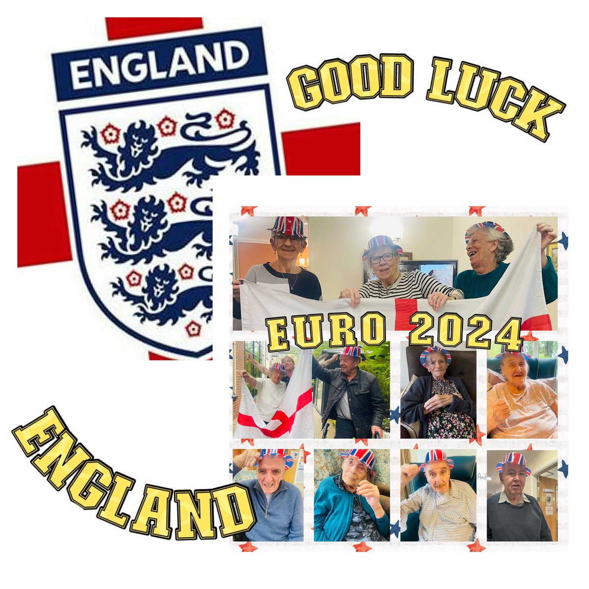 The tension is building. ⚽️

Good luck <a href="/England/">England</a> we are cheering you on at <a href="/HattonGrange/">Hatton Grange</a> ❤️🤍💙 

#ItsComingHome <a href="/AnchorLaterLife/">Anchor</a>