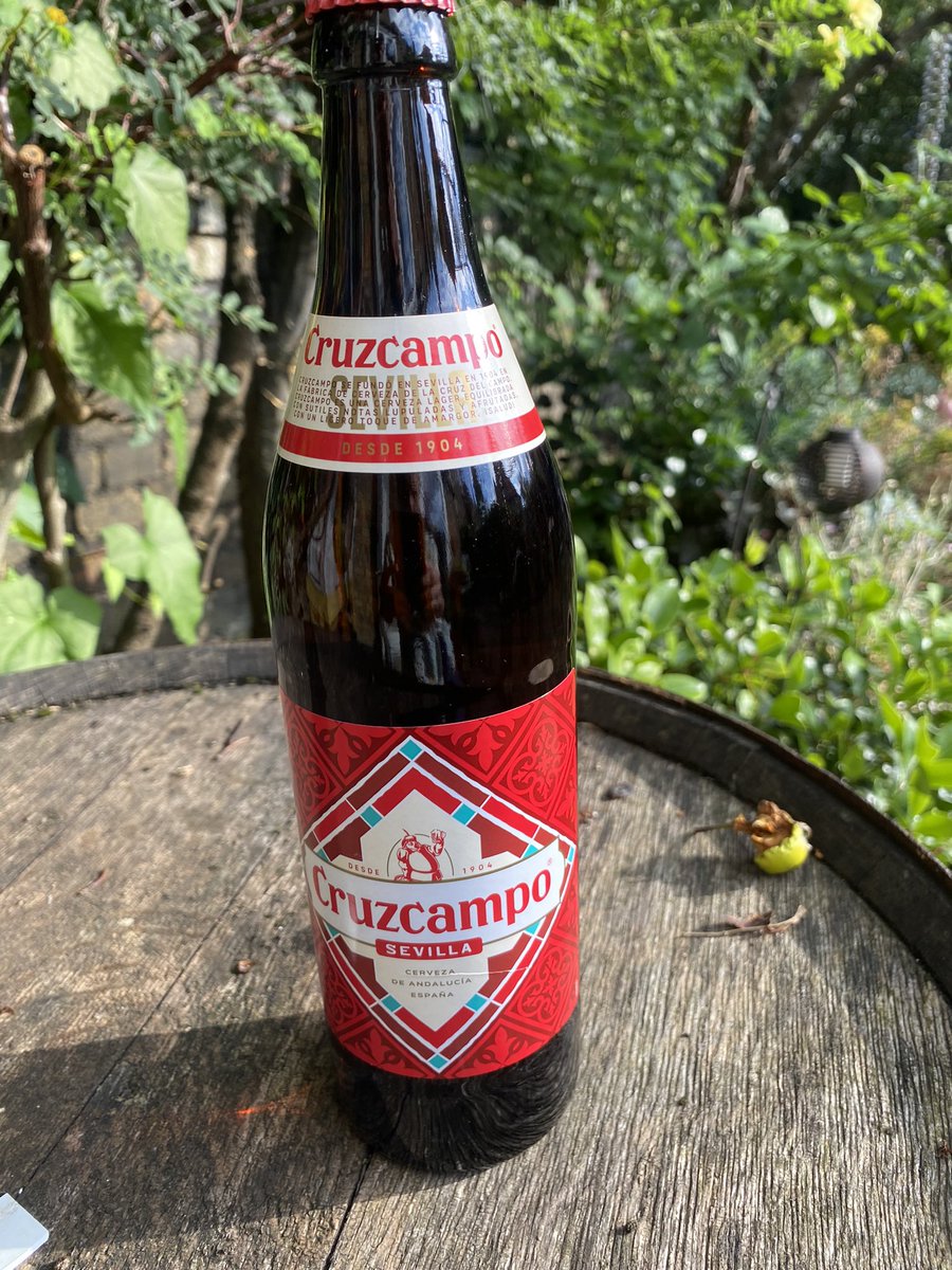 A controversial choice of drink for this evening but I don’t think anyone has noticed yet #ENGSPA