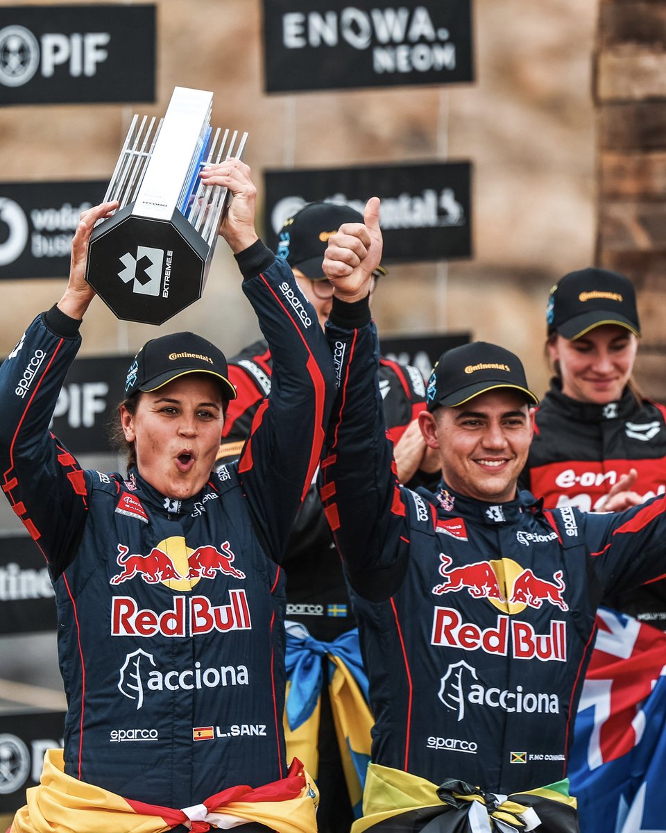 AccionaSainz's tweet photo. We closed the weekend with another 2nd place and fantastic feelings. An impressive effort from the team once again!❤️‍🔥

Qué cerca estuvo! Cerramos el fin de semana con otro 2° puesto y grandes sensaciones. Esfuerzo impresionante del equipo de nuevo! 💪🏼

-
#DrivenByNature
#ASXETeam https://t.co/rWAYfHx2u6