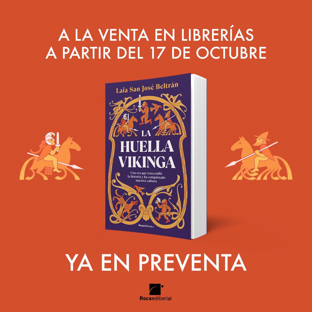 📅Apuntad esta fecha: jueves 17 de octubre, día de Thor, mi libro «La huella vikinga» deja de ser solo mío para ser todo vuestro. 

📑Diez años investigando y divulgando el mundo vikingo me han hecho aprender muchísimo sobre las mujeres y los hombres del norte de esa época