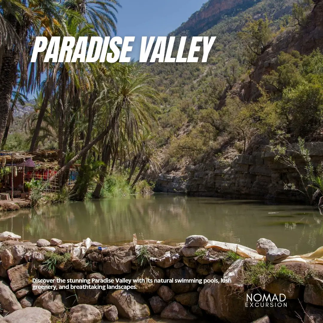 nomad_excursion's tweet photo. 🏞️ Paradise Valley  
Discover the stunning Paradise Valley with its natural swimming pools, lush greenery, and breathtaking landscapes. #ParadiseValley #NatureLovers #AdventureTravel @nomadexcursion https://t.co/4TS6Ktegte
