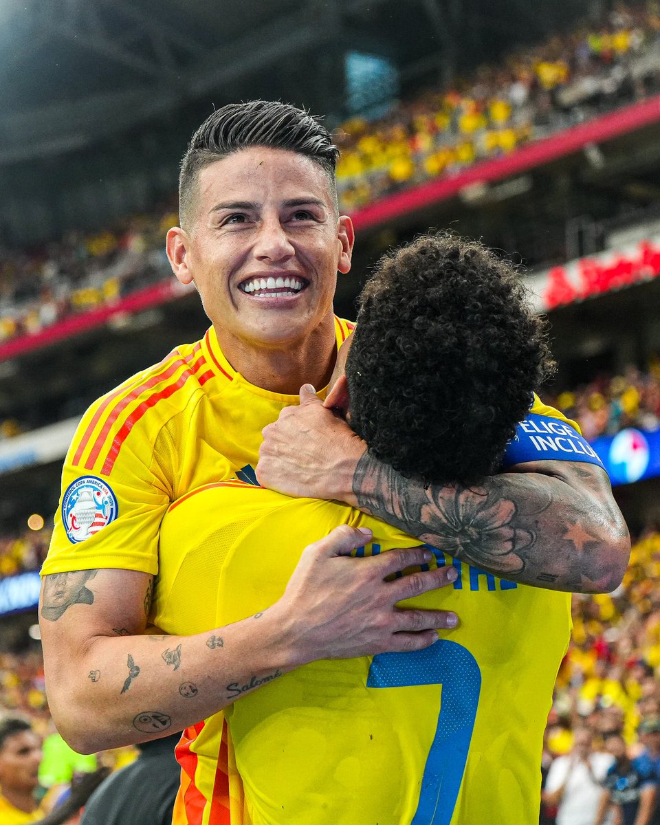 ApuestassLM's tweet image. Si #JamesRodriguez marca gol hoy en el Partido de nuestra #SeleccionColombia VS #Argentina en la #FinalCopaAmerica regalaré $30.000 al comentario con menos like en este Tweet.

Para Participar es muy Sencillo solo deben Presionar Rt+Like y comentar.