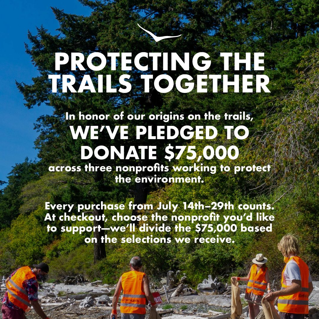 hoka's tweet photo. In honor of our origins on the trails, we've pledged to donate $75,000 across three nonprofits working to protect the environment. 

Every purchase from July 14 - 29th counts. Learn more: https://t.co/BnbOYh83Zh.

#FlyHumanFly https://t.co/XBzSHTTbmU