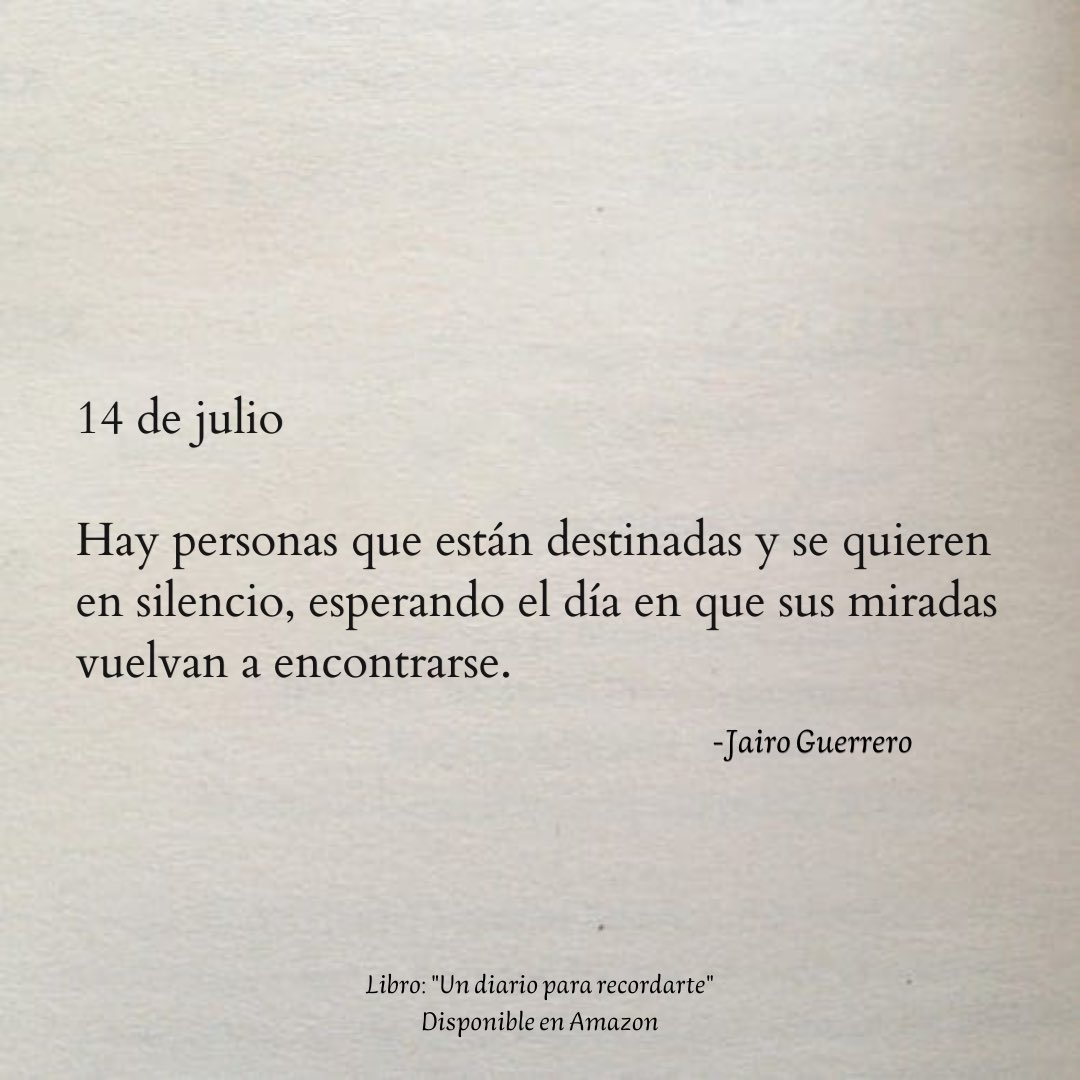 14 de julio. ✍🏻