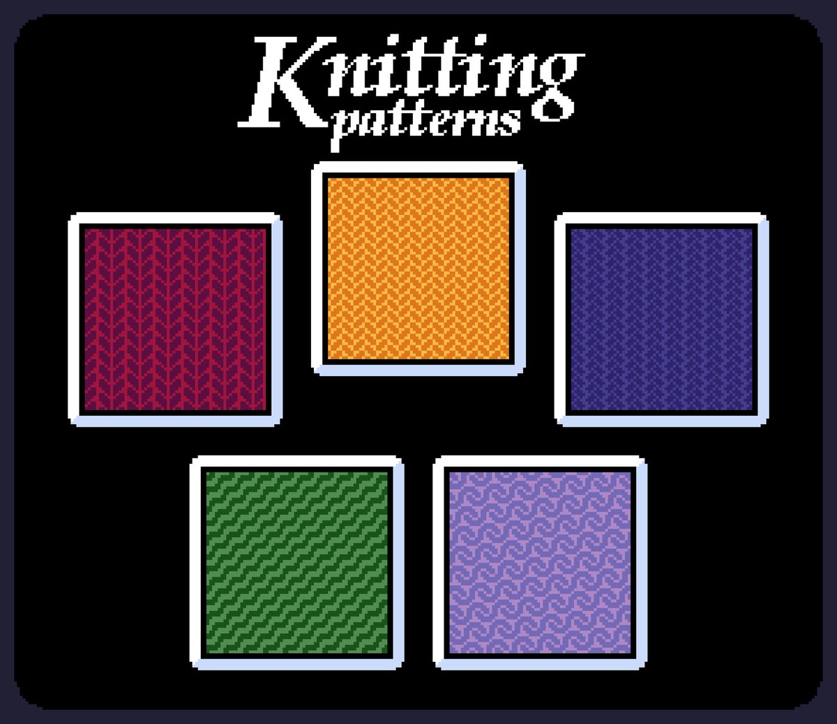 Paperskins1's tweet photo. #Knit

@Pixel_Dailies 
#pixel_dailies
#pixelart https://t.co/g97M7BMQfp