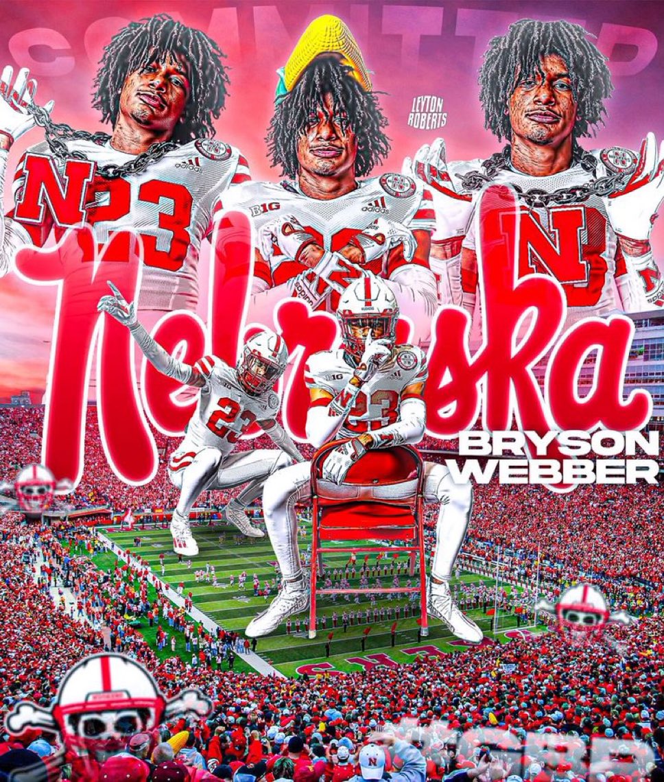 247Huskers's tweet photo. 2025 3⭐️ CB Bryson Webber commits to #Nebraska 

John Butler gets his first DB commit👀 #GBR https://t.co/aAj6djRt8y